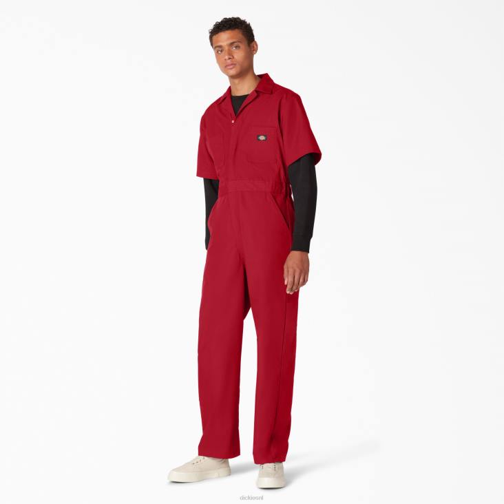 Heren Dickies overalls met korte mouwen kort werk kleding 6F0X329