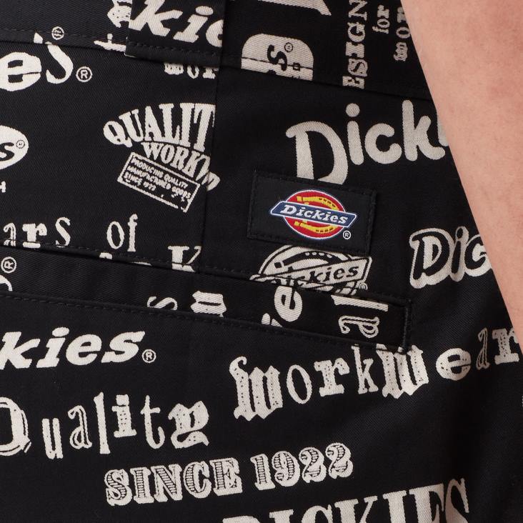 Heren Dickies 100 jaar bedrukt logo werkbroek 100 jaar erfgoed print (rps) werk kleding 6F0X333