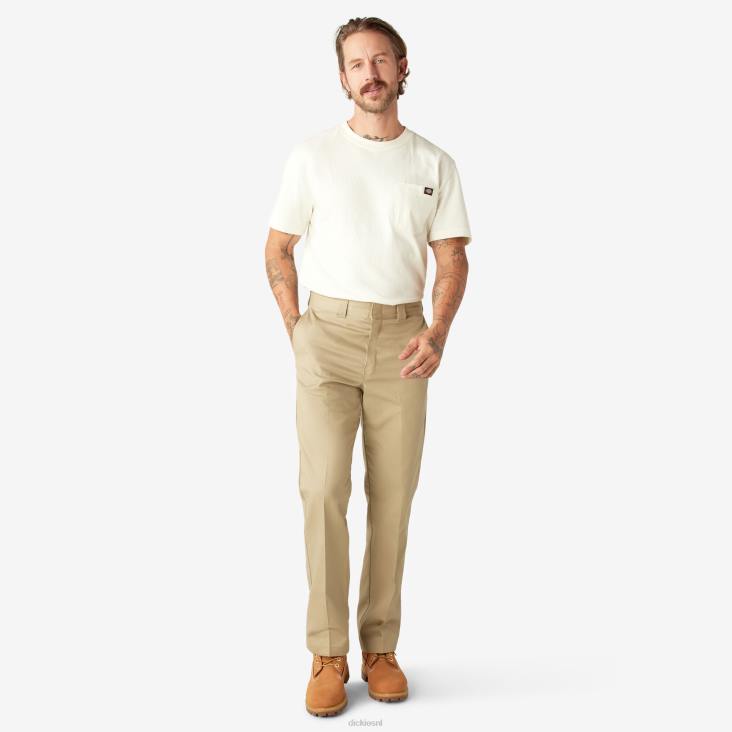 Heren Dickies 874 flexwerkbroek woestijnzand (ds) werk kleding 6F0X25