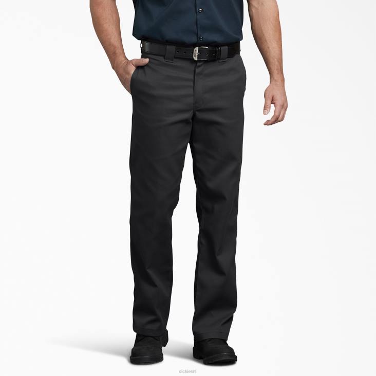 Heren Dickies 874 flexwerkbroek zwart (bk) werk kleding 6F0X21