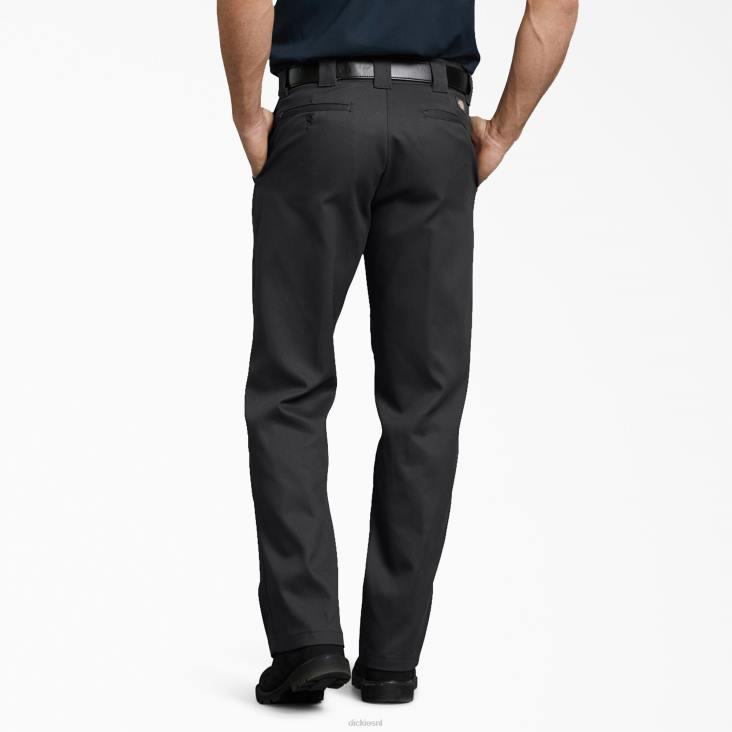 Heren Dickies 874 flexwerkbroek zwart (bk) werk kleding 6F0X21
