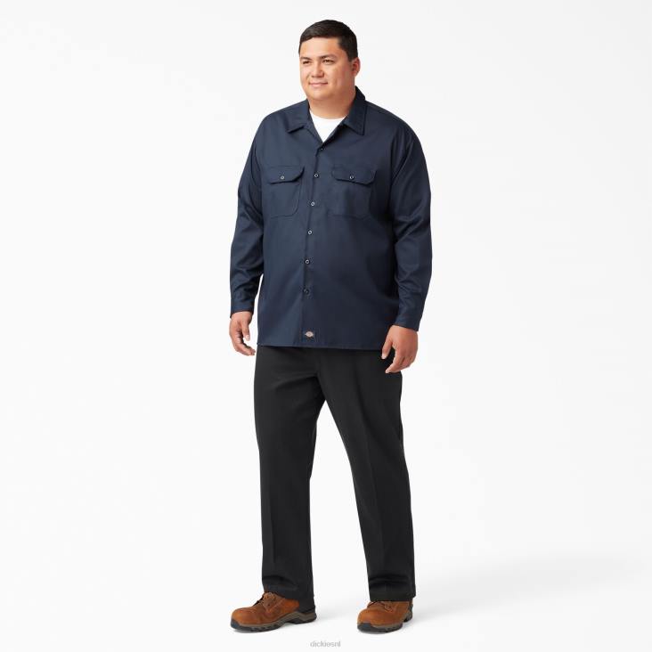 Heren Dickies 874 flexwerkbroek zwart (bk) werk kleding 6F0X21