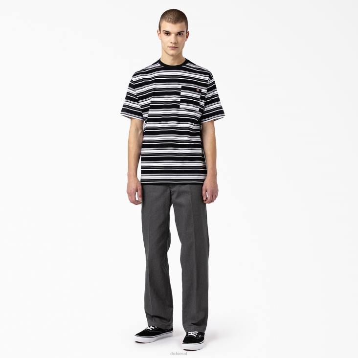 Heren Dickies deatsville werkbroek leigrijs heide (sh1) werk kleding 6F0X335