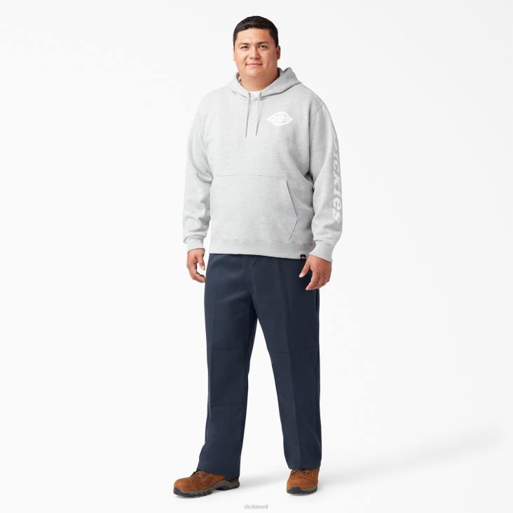 Heren Dickies flex losse werkbroek met dubbele knie donker marineblauw (dn) werk kleding 6F0X134