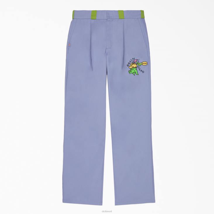 Heren Dickies hersendood geverfde 874 werkbroek lavendel (was) werk kleding 6F0X246