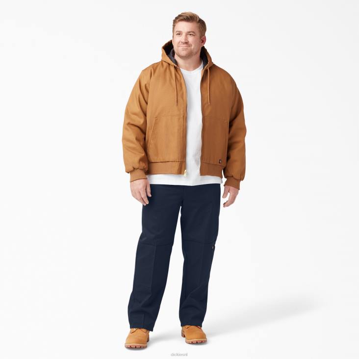 Heren Dickies losse werkbroek met dubbele knie donker marineblauw (dn) werk kleding 6F0X29