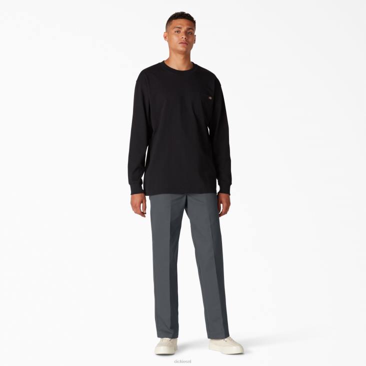 Heren Dickies originele 874 werkbroek antracietgrijs (ch) werk kleding 6F0X3