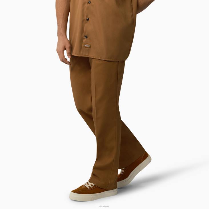 Heren Dickies originele 874 werkbroek bruine eend (wsd) werk kleding 6F0X20