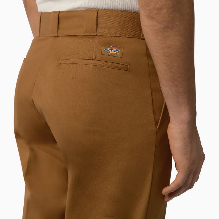Heren Dickies originele 874 werkbroek bruine eend (wsd) werk kleding 6F0X20