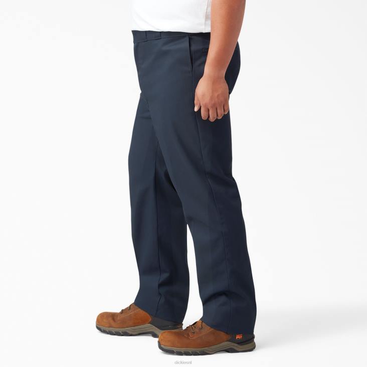 Heren Dickies originele 874 werkbroek donker marineblauw (dn) werk kleding 6F0X5