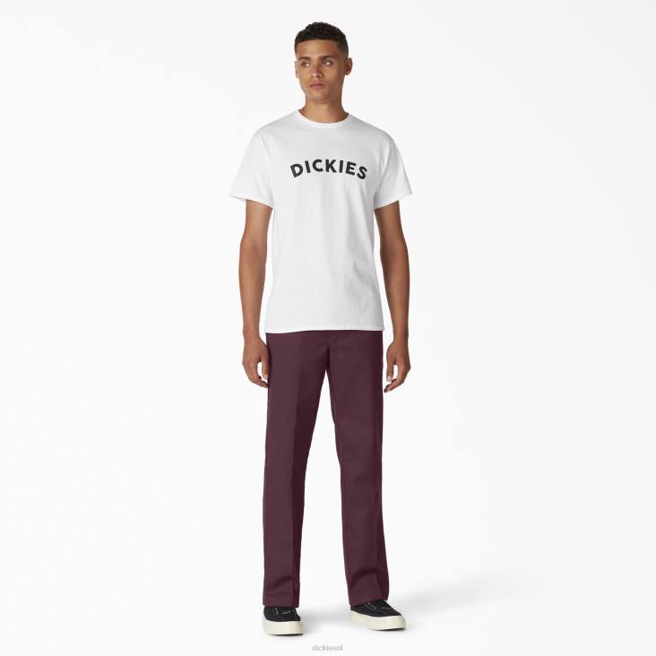 Heren Dickies originele 874 werkbroek kastanjebruin (meneer) werk kleding 6F0X13