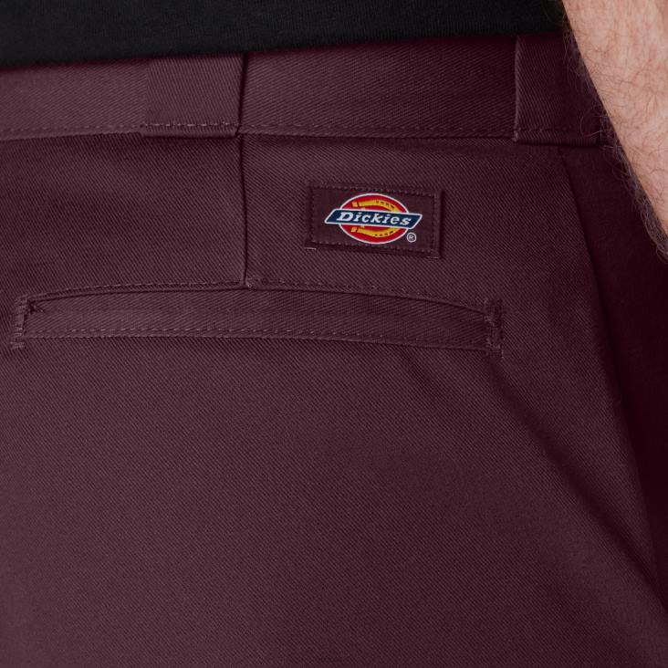 Heren Dickies originele 874 werkbroek kastanjebruin (meneer) werk kleding 6F0X13