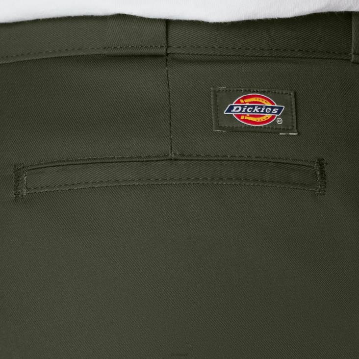 Heren Dickies originele 874 werkbroek olijfgroen (og) werk kleding 6F0X15