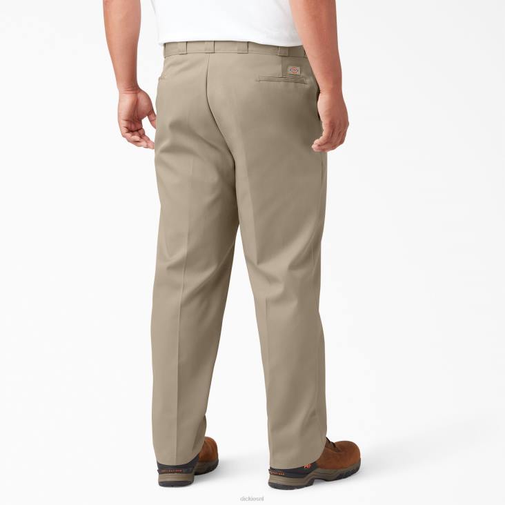 Heren Dickies originele 874 werkbroek woestijnzand (ds) werk kleding 6F0X6