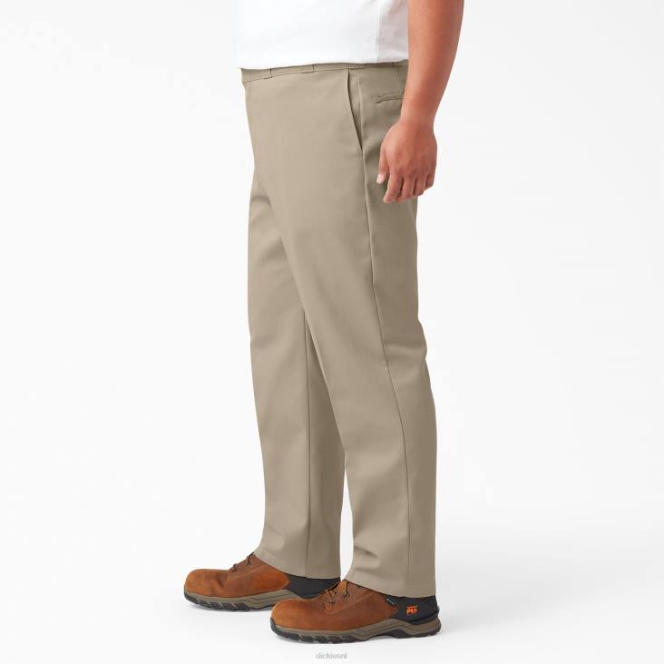 Heren Dickies originele 874 werkbroek woestijnzand (ds) werk kleding 6F0X6
