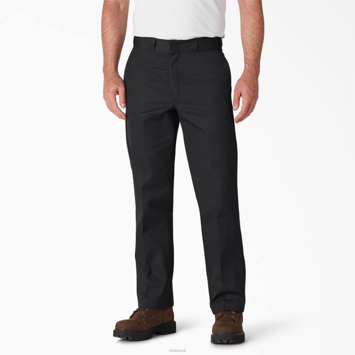 Heren Dickies originele 874 werkbroek zwart (bk) werk kleding 6F0X2