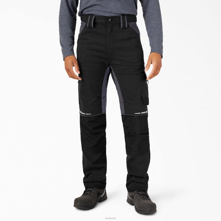 Heren Dickies performance werkkleding gdt premium broek zwart (ubk) werk kleding 6F0X213