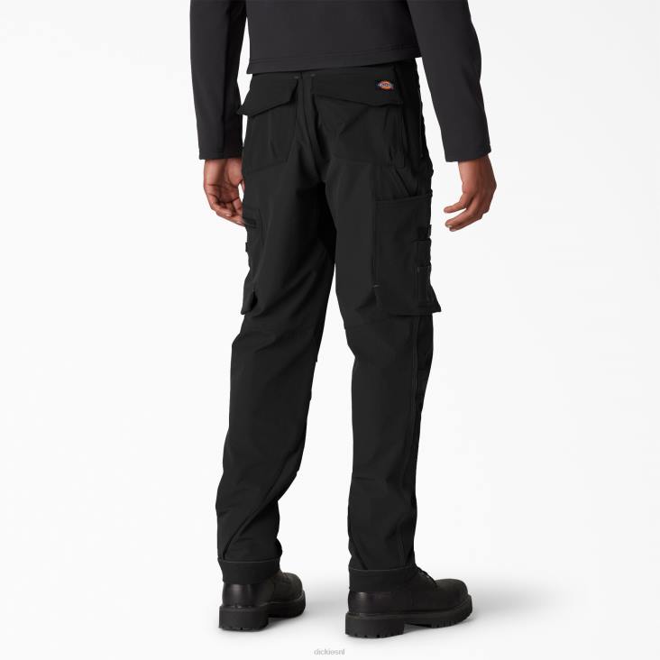 Heren Dickies performance werkkleding technische flexbroek zwart (ubk) werk kleding 6F0X265