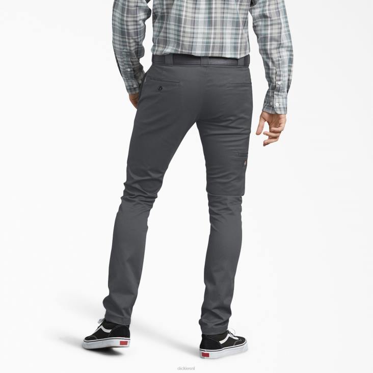 Heren Dickies skinny fit werkbroek antracietgrijs ch werk kleding 6F0X148 6F0X148 Legendarische werkkleding Dickies Nederland Dickies tuinbroek met compromisloze duurzaamheid