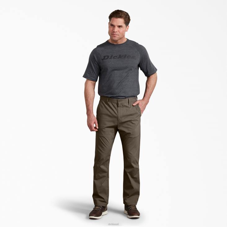 Heren Dickies verkoelende hybride utility-broek paddenstoel (mr1) werk kleding 6F0X64