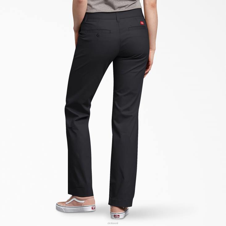 vrouwen Dickies relaxte broek zwart (bk) werk kleding 6F0X1745