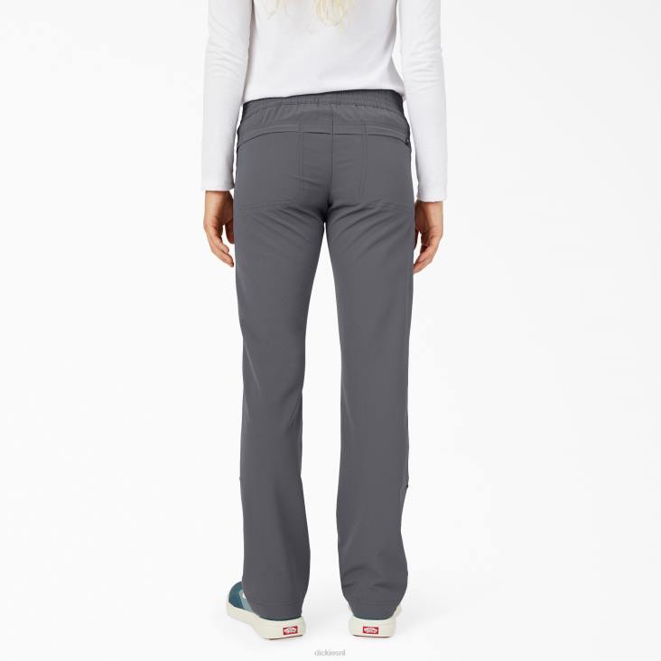 vrouwen Dickies verkoelende oprolbroek grafietgrijs (ga) werk kleding 6F0X1619