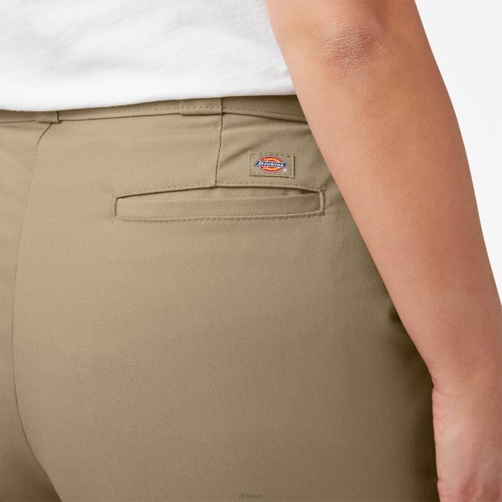 vrouwen Dickies plus 874 originele werkbroeken militair kaki (ksh) werk kleding 6F0X1529