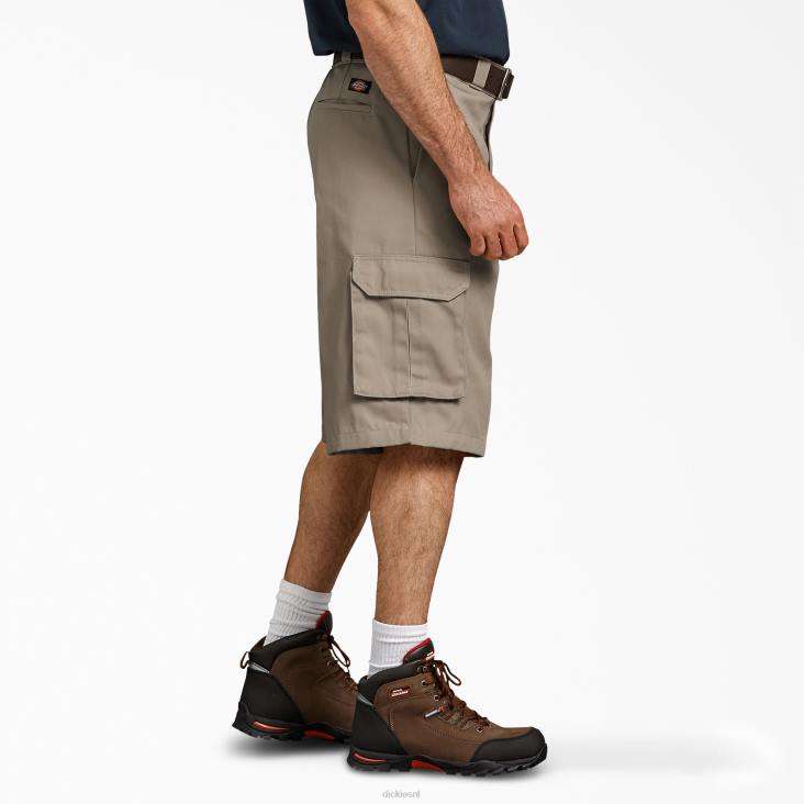 Heren Dickies losvallende cargo-werkshort 13