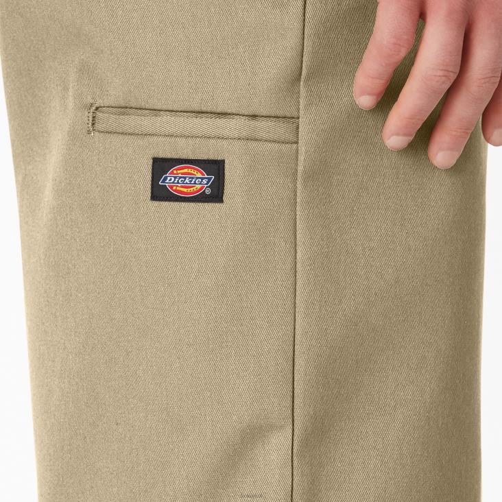 Heren Dickies losvallende werkshort met platte voorkant 13