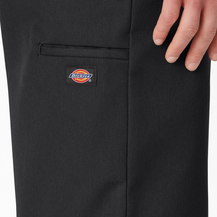 Heren Dickies losvallende werkshort met platte voorkant 13