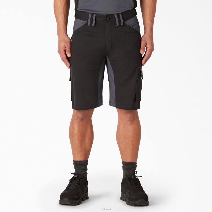 Heren Dickies performance werkkleding gdt cargoshort 11" zwart grijs (uby) werk kleding 6F0X444