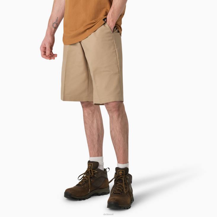 Heren Dickies verkoelende active waist short met platte voorkant 13