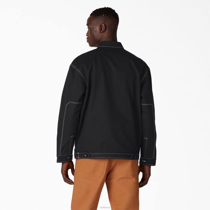 Heren Dickies herwerkt eisenhowerjack normaal werk kleding 6F0X1201