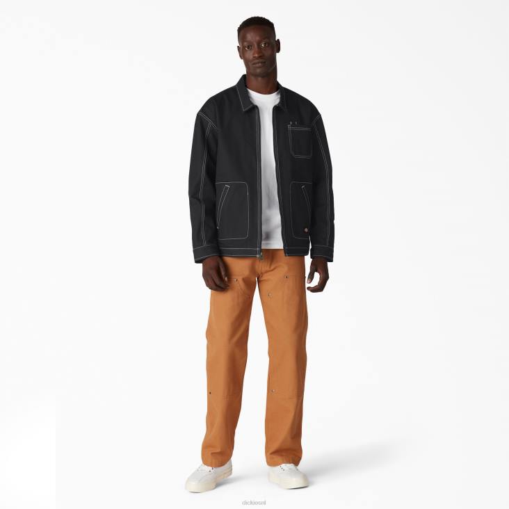 Heren Dickies herwerkt eisenhowerjack normaal werk kleding 6F0X1201