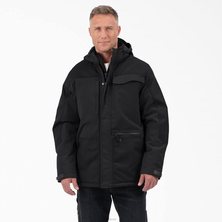 Heren Dickies performance werkkleding geïsoleerd jack zwart (bkx) werk kleding 6F0X1196