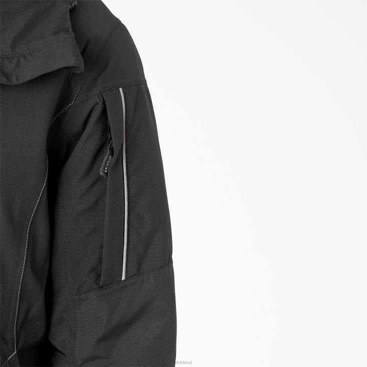 vrouwen Dickies performance werkkleding waterdichte geïsoleerde jas zwart (bk) werk kleding 6F0X2375