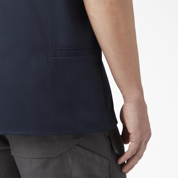 Heren Dickies traeger ultiem grillshirt donker marineblauw (dn) werk kleding 6F0X793