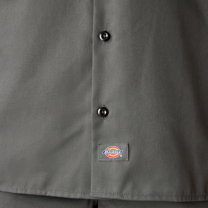 Heren Dickies werkhemd met korte mouwen antracietgrijs (ch) werk kleding 6F0X487