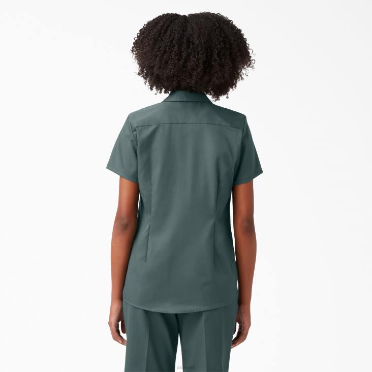 vrouwen Dickies 574 origineel werkoverhemd lincoln groen (ook) werk kleding 6F0X1534