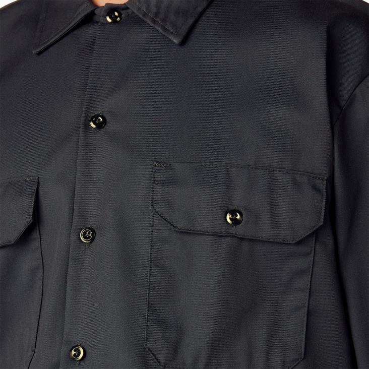 Heren Dickies werkhemd met lange mouwen zwart (bk) werk kleding 6F0X557