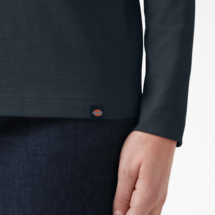 vrouwen Dickies zwaargewicht henley bosheide (f1h) werk kleding 6F0X2197